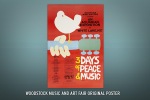 Woodstock Music and Art Fair Original Poster